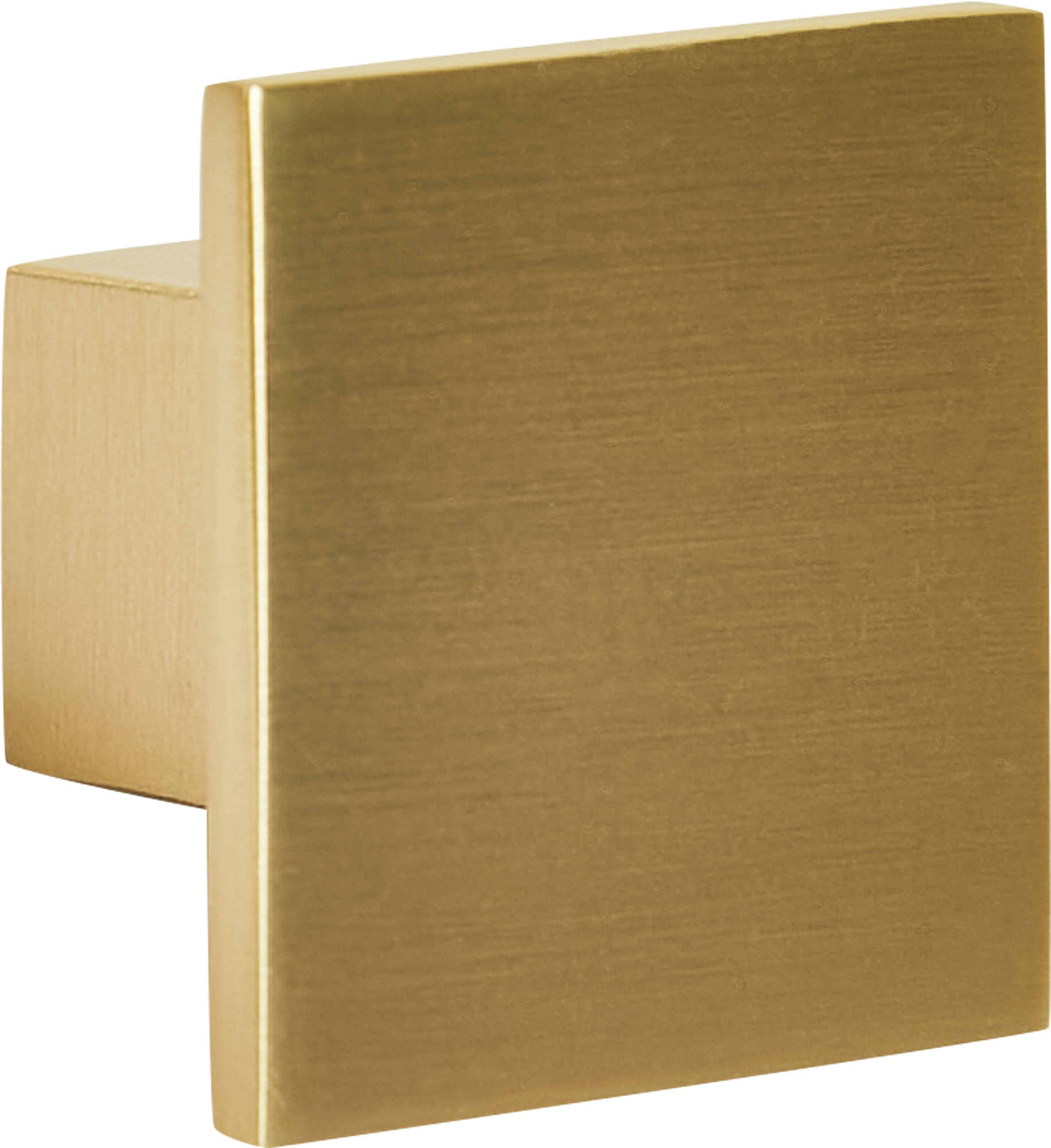 Изображение товара Мебельная ручка-кнопка матовое золото 30 мм