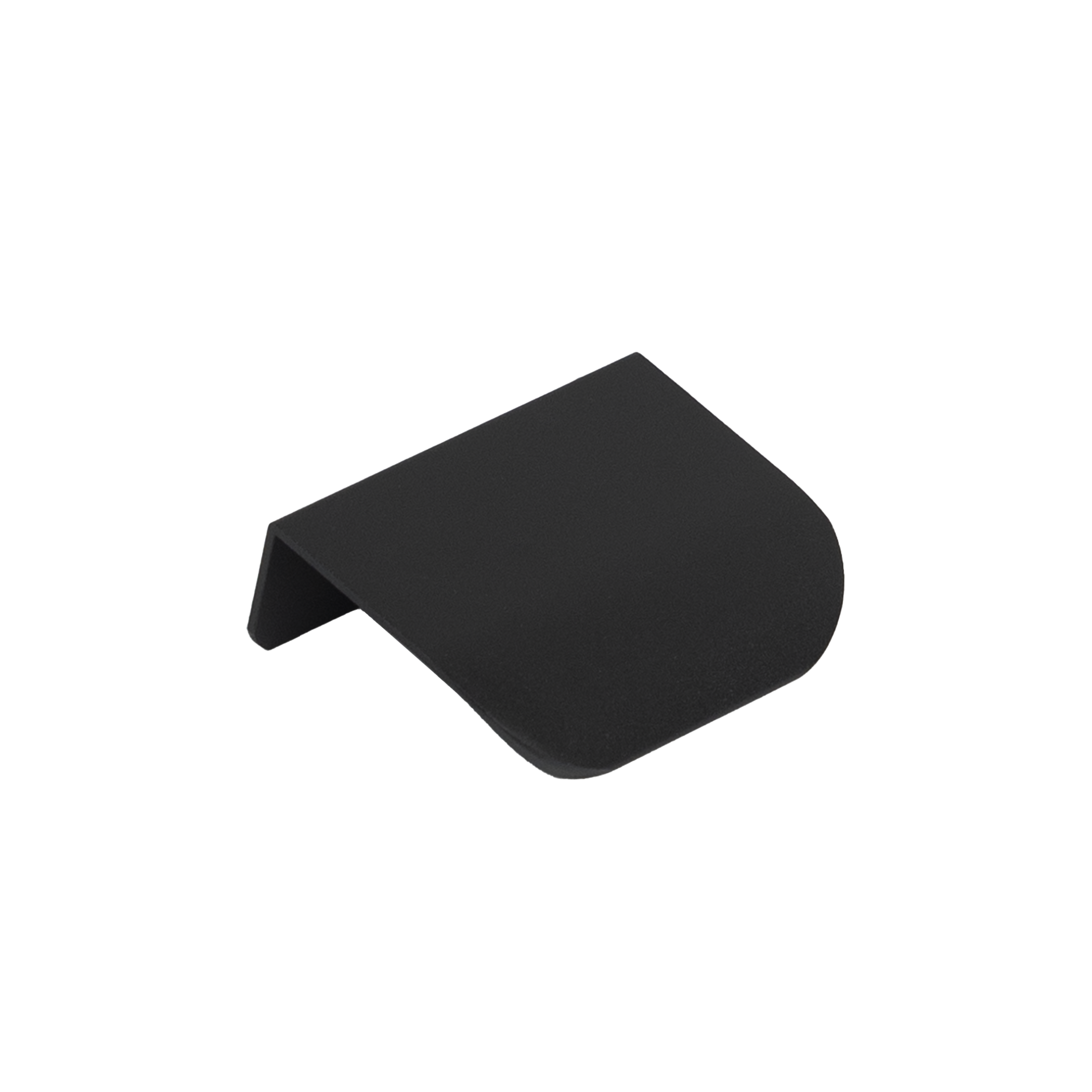 Изображение товара Мебельная ручка-профиль Inspire матовый черный 16 мм алюминий для шкафа