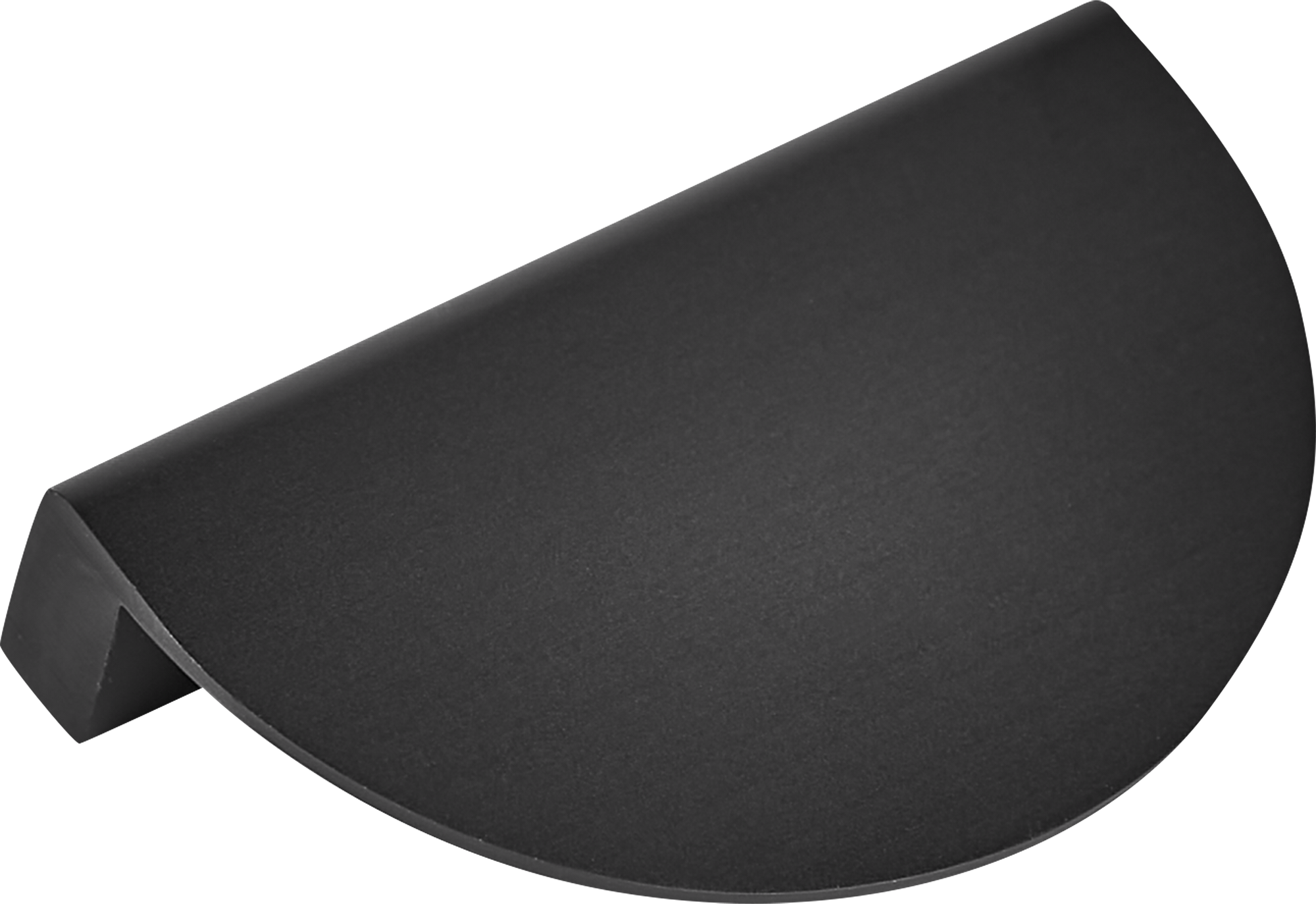 Изображение товара Мебельная ручка-профиль Inspire 80 мм черный матовый для мебели