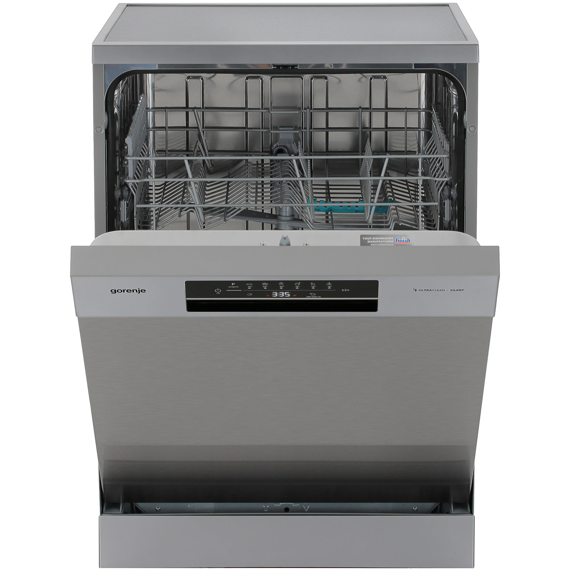 Изображение товара Отдельностоящая посудомоечная машина Gorenje GS642E90X 59.9 см 6 программ цвет серебристый. Изображение товара Отдельностоящая посудомоечная машина Gorenje GS642E90X 59.9 см 6 программ цвет серебристый.