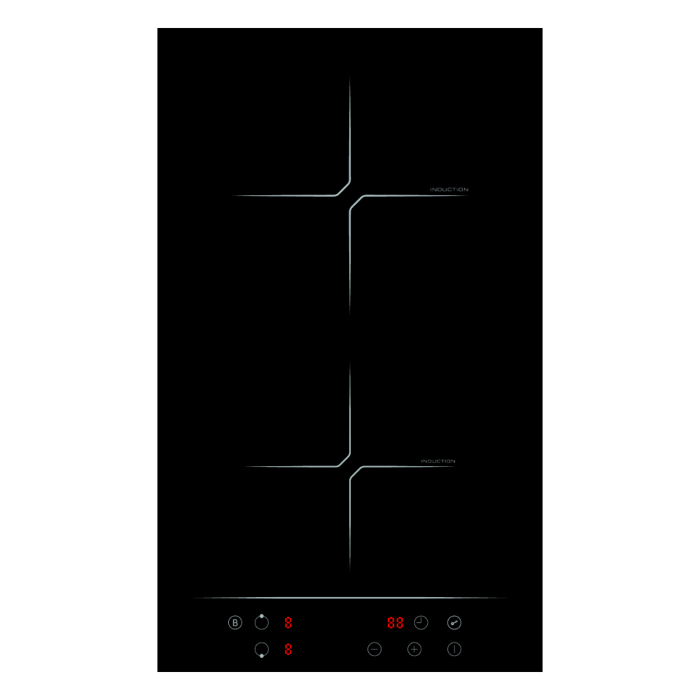 Изображение товара Индукционная варочная панель Simfer H30I72S002 2 конфорки черный