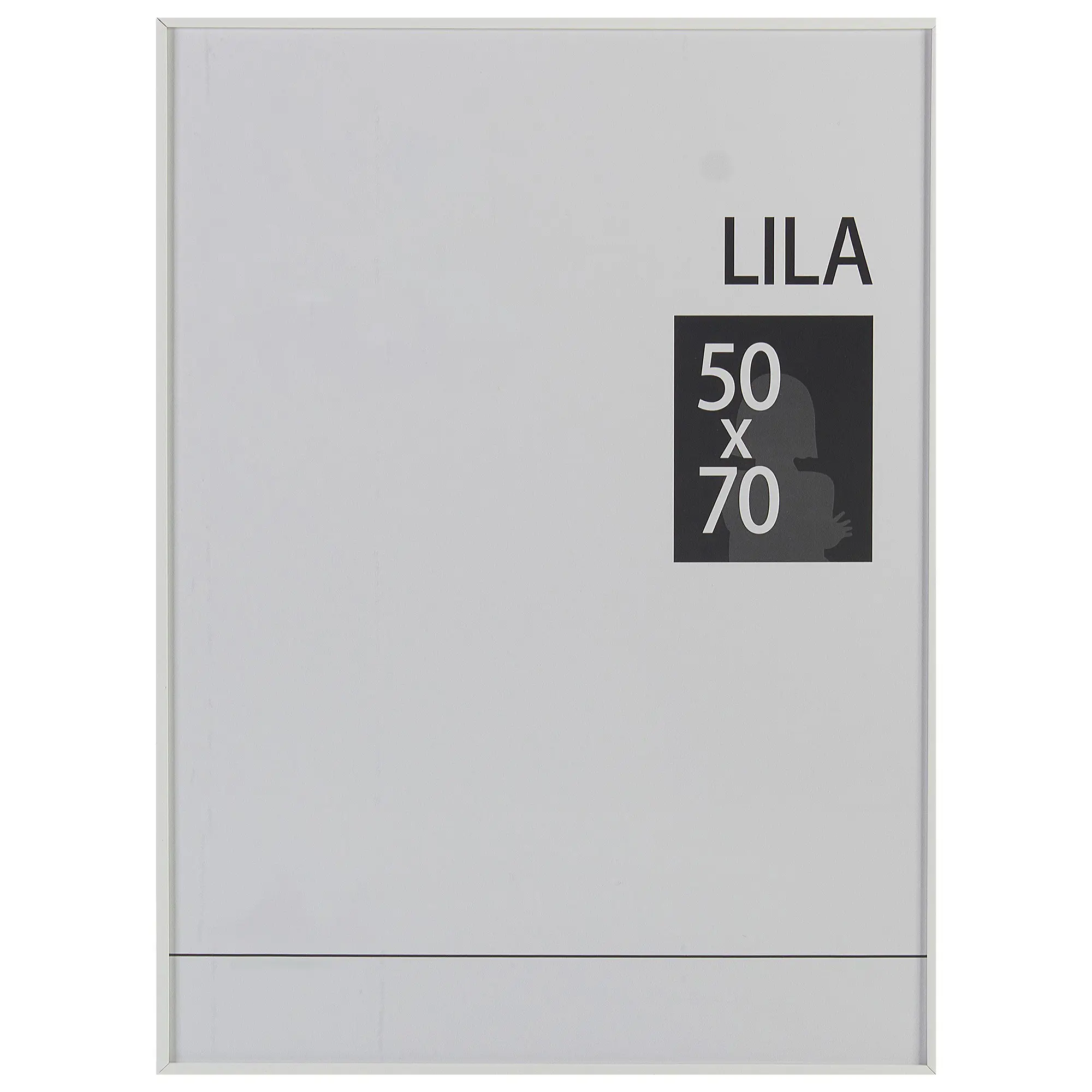 Рамка Lila 50x70 см цвет белый