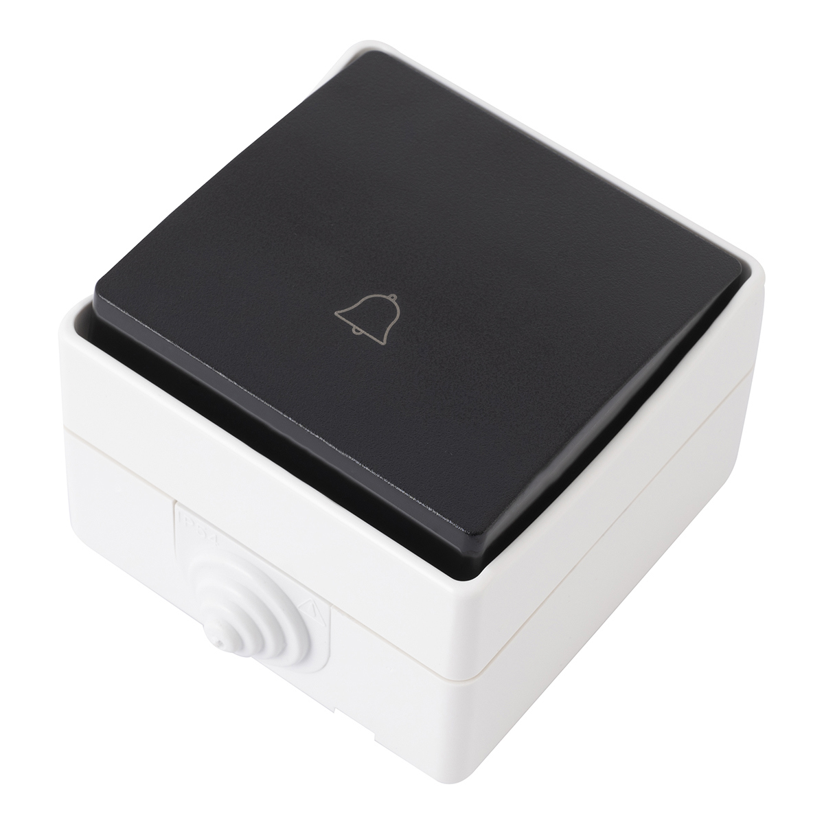 Изображение товара Кнопка дверного звонка Arte Milano 10 A 250 В 309.36-1.grey цвет серый