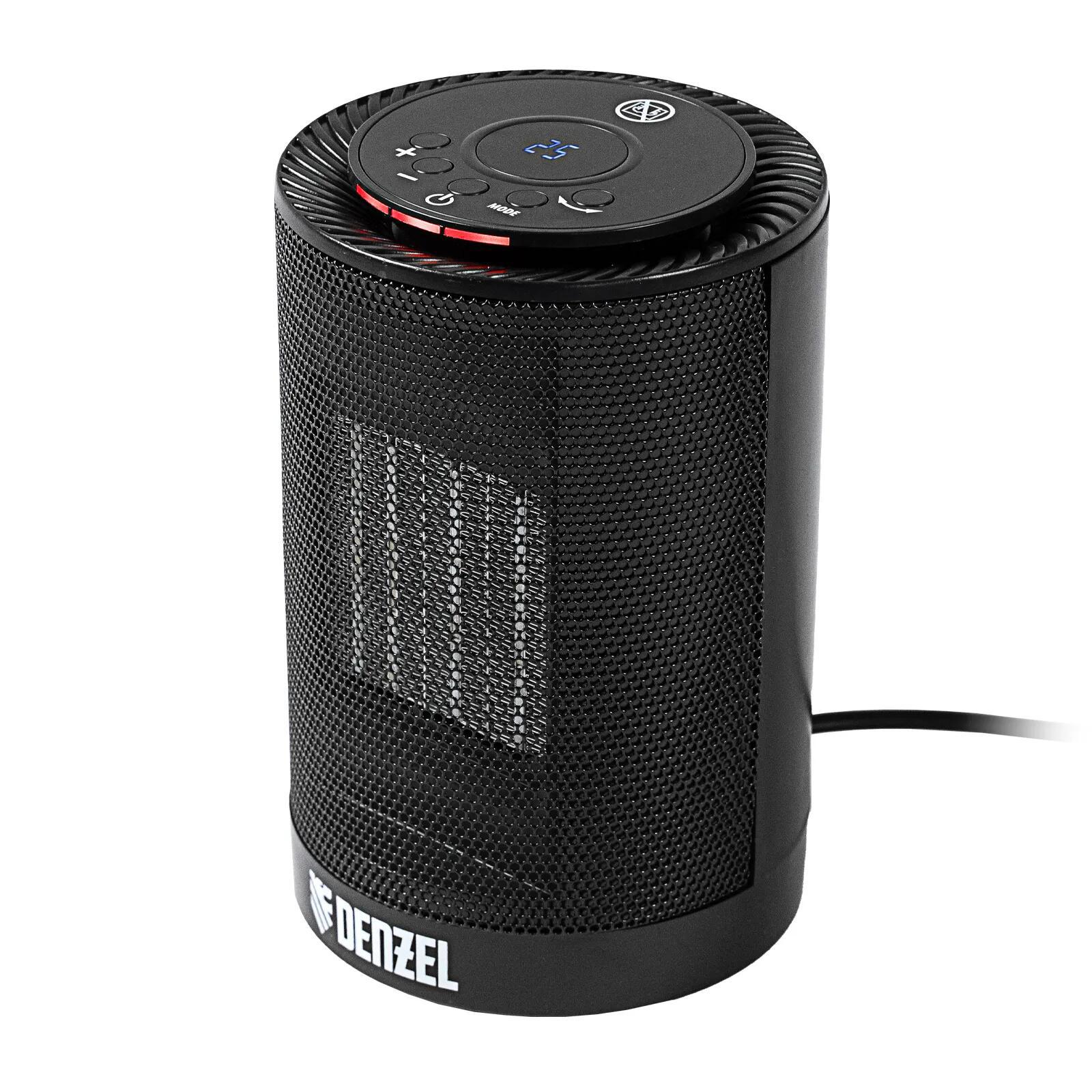 Изображение товара Электрический керамический тепловентилятор Denzel DTFC-1200 1200 Вт для дома и офиса