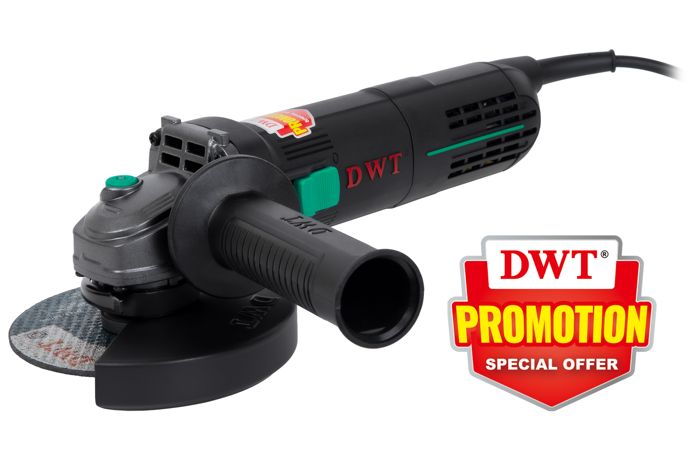 Изображение товара Углошлифовальная машина DWT WSP07-125 Q 750 Вт 125 мм профессиональный инструмент