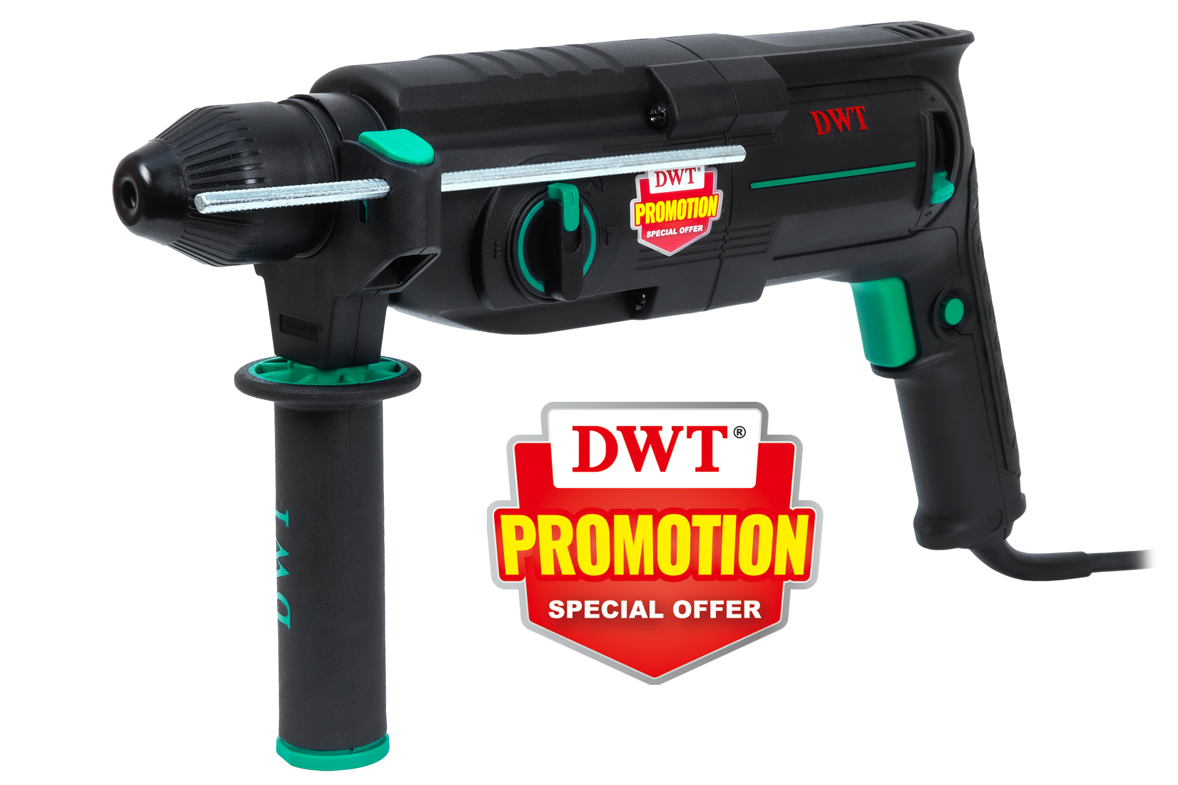 Изображение товара Перфоратор сетевой SDS Plus Dwt SBHP08-26 BMC, 800 Вт, 2.8 Дж