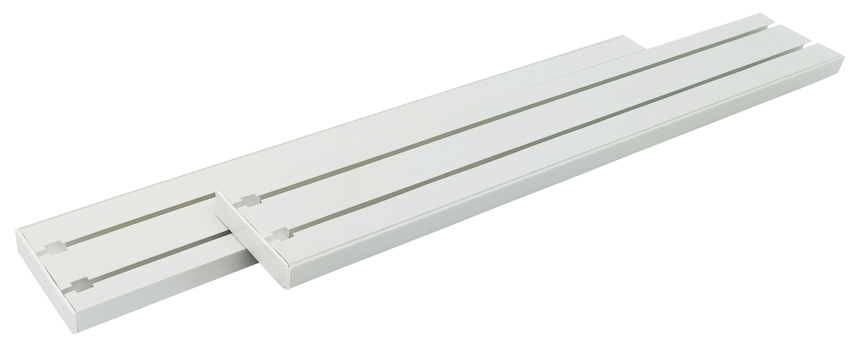 Карниз двухрядный Inspire 400 см пластик - 1