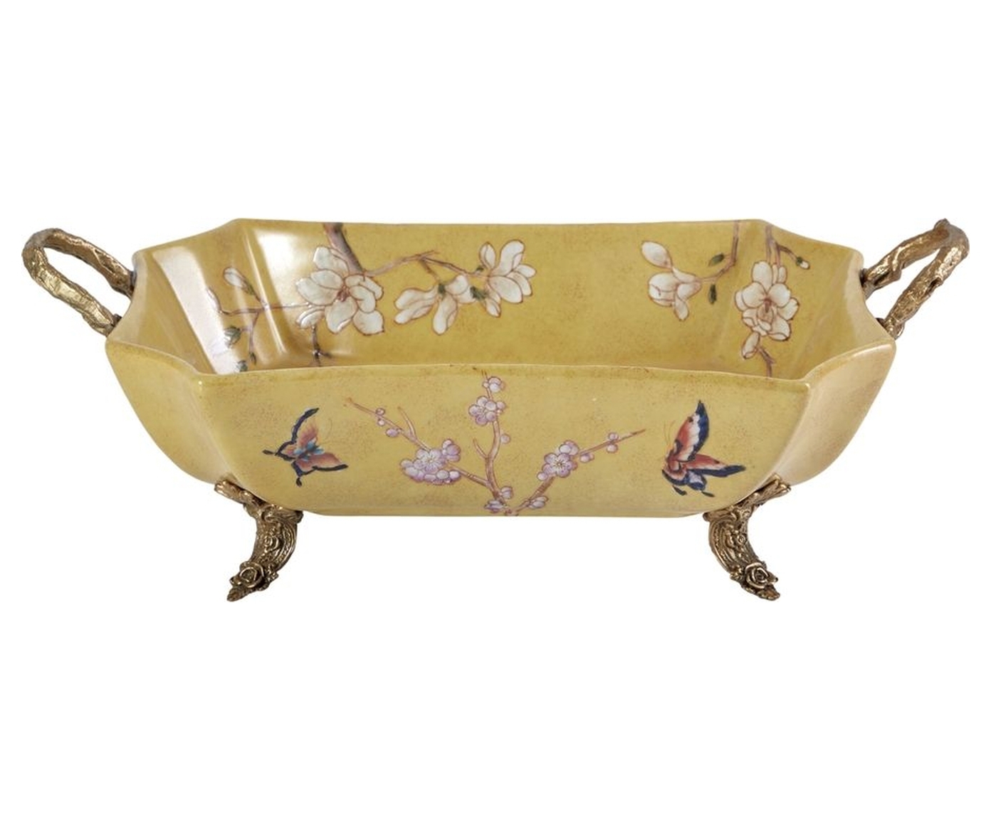 Изображение товара Декоративный предмет Гласар HB003C/HY2081 фарфор цвет желтый