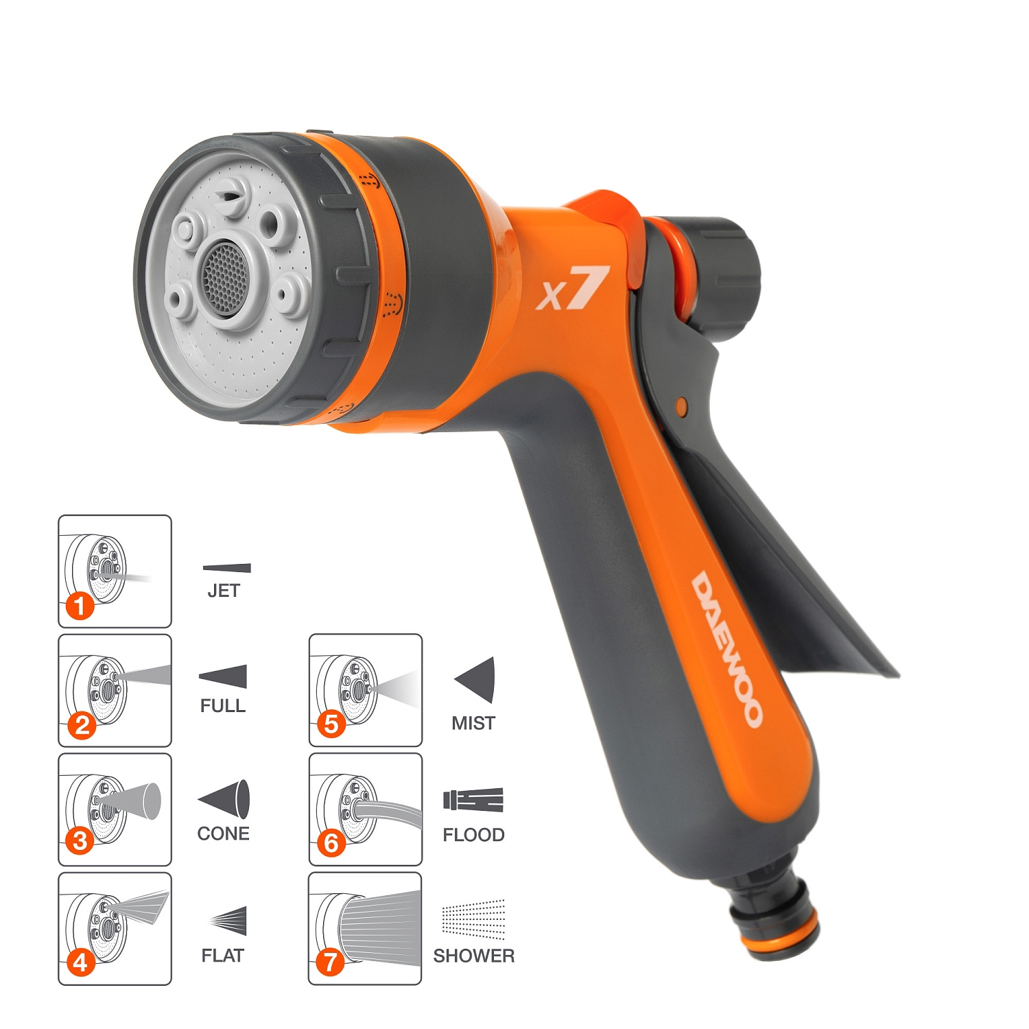 Изображение товара Пистолет-распылитель Daewoo DWG 1030 Spray Gun x7