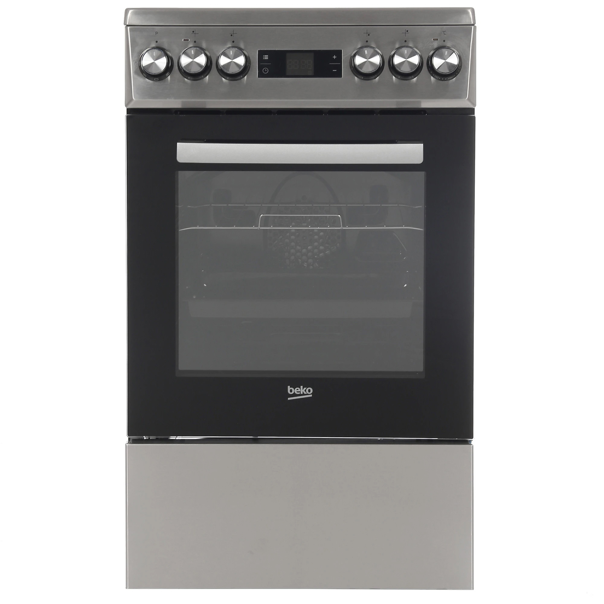 Изображение товара Электрическая плита с духовкой Beko 299044 50x85x60 см цвет нержавеющая сталь