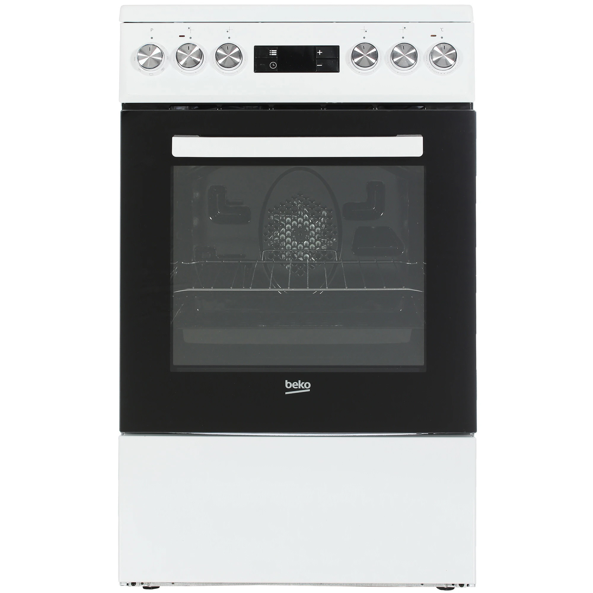 Изображение товара Электрическая плита с духовкой BEKO FSM57300GW 50x85x60 см белая