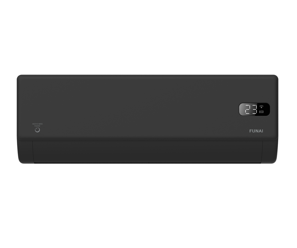 Изображение товара Инверторная сплит-система Funai Akoya Nero RAC-I-AN30HP.D01 9K BTU Wi-Fi Изображение товара Инверторная сплит-система Funai Akoya Nero RAC-I-AN30HP.D01 9K BTU Wi-Fi