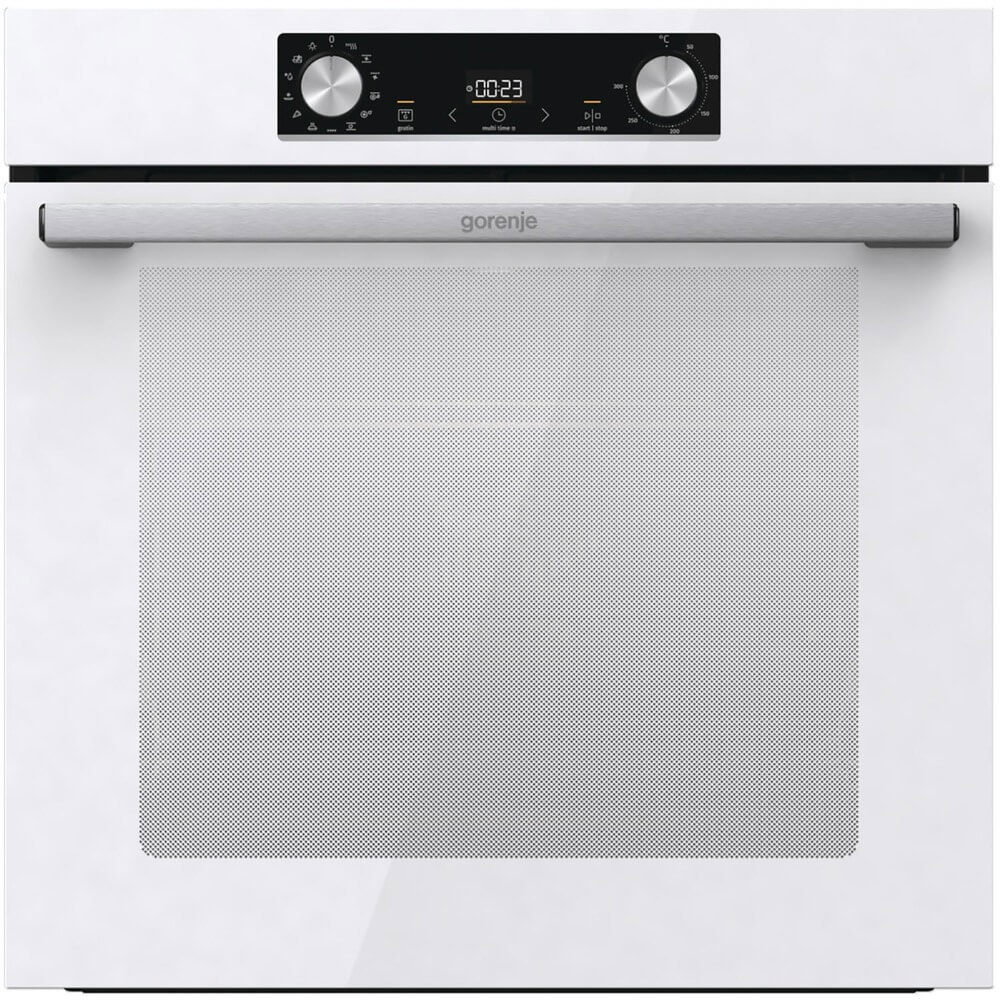 Изображение товара Духовой шкаф Gorenje BOS6737E09WG 59.5x59.5x54.6 см цвет белый, стальной серый