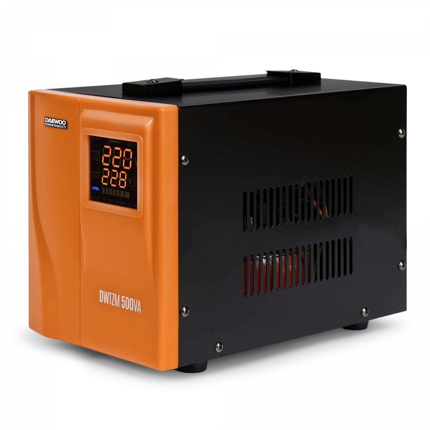Изображение товара Стабилизатор напряжения Daewoo DW-TZM500VA 500 ВА с чистой синусоидой