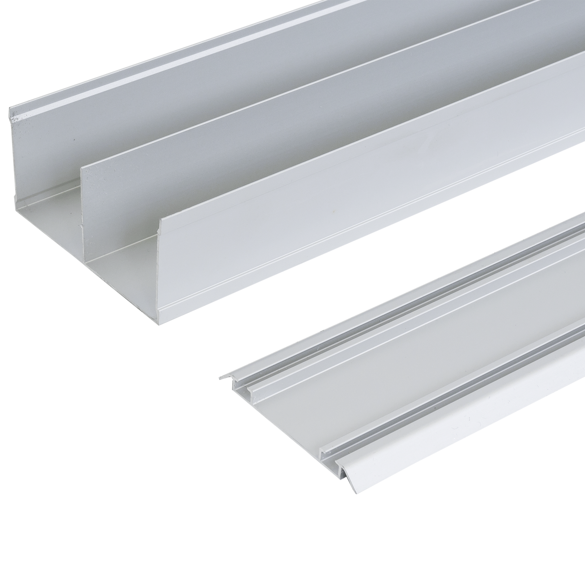 Комплект направляющих для раздвижных дверей KONSENSA 178.3 см цвет серебристый