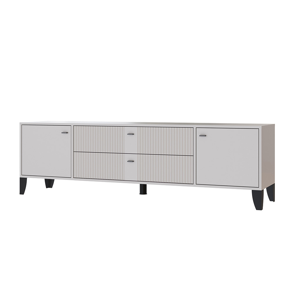 Изображение товара Тумба под телевизор Тэкс Парус-10 180.2х53х40 см ЛДСП цвет кашемир/сантьяго софт