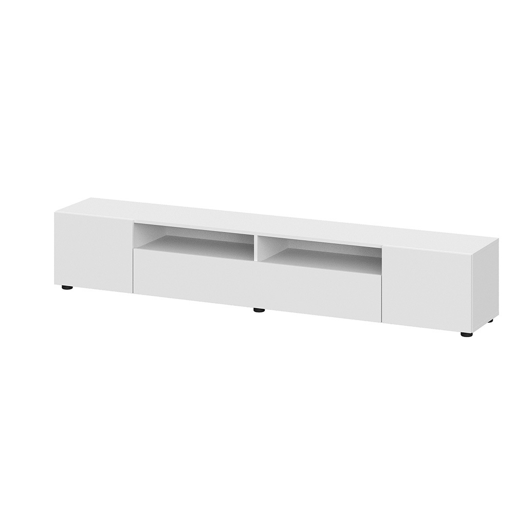 Изображение товара Тумба под телевизор Арника Денвер 200.1х35.5х34.6 см ЛДСП цвет белый