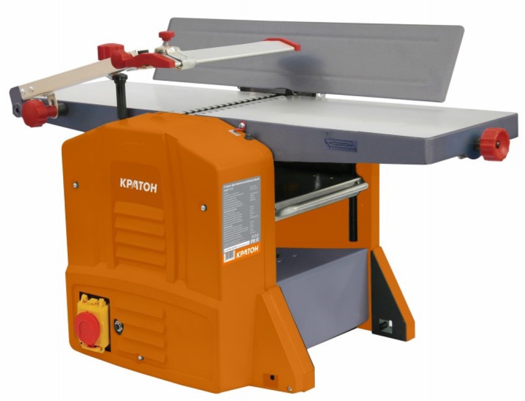 Изображение товара Станок КРАТОН WMPT-03 Комбинированный фуговально-рейсмусовый 1500 Вт