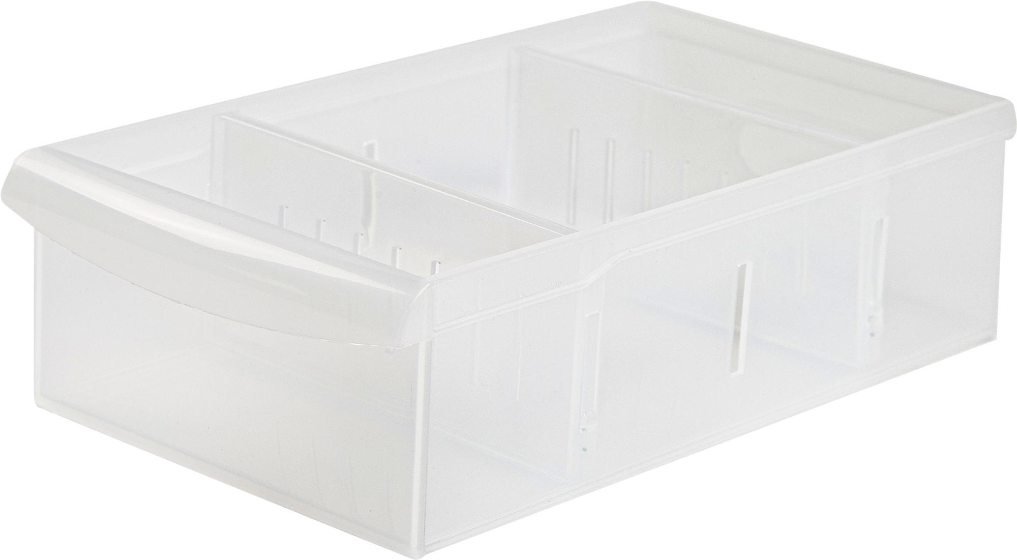Контейнер Rolly 15x8.7x26.6 см 2.65 л пластик цвет прозрачный - 1