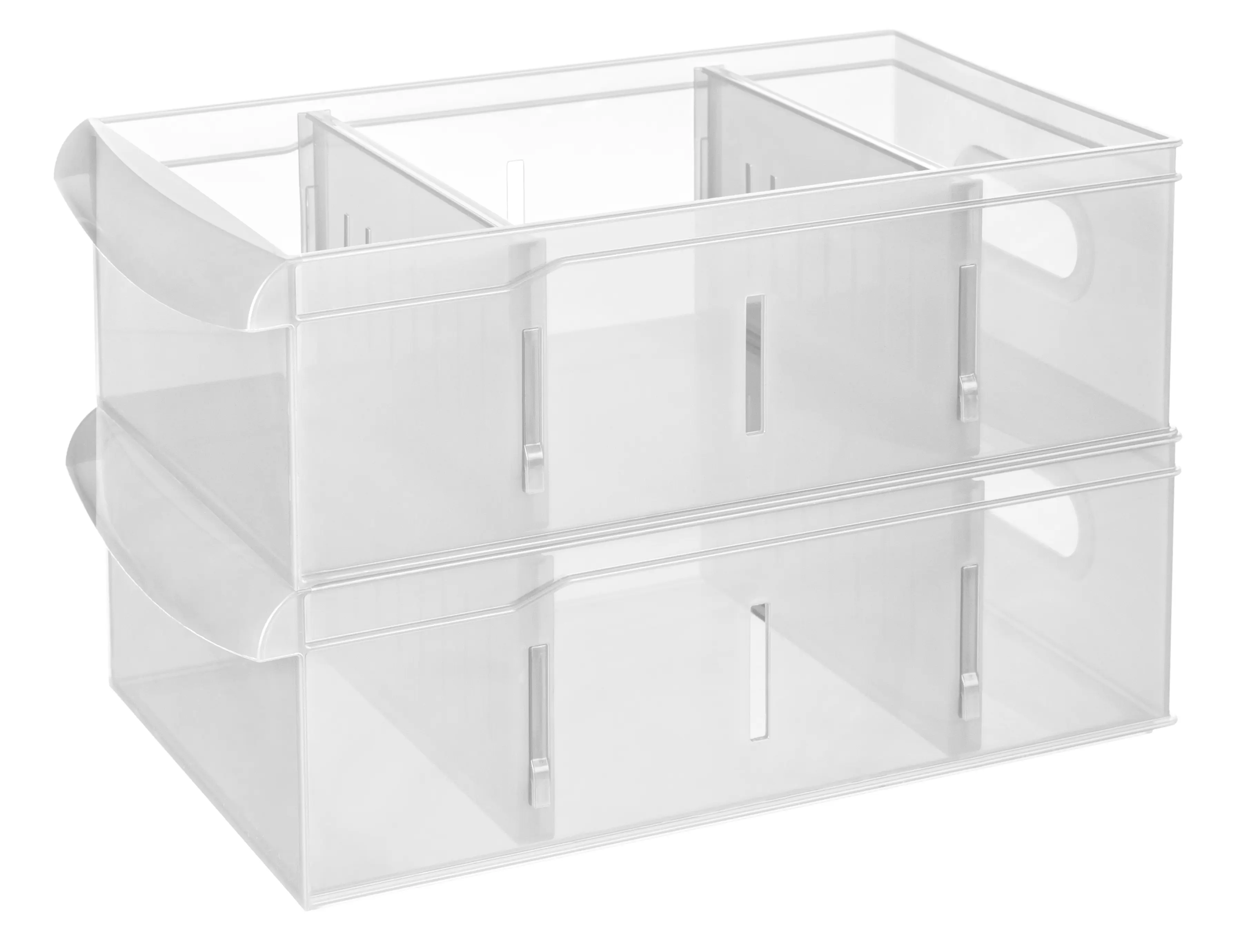 Контейнер Rolly 15x8.7x26.6 см 2.65 л пластик цвет прозрачный - 6