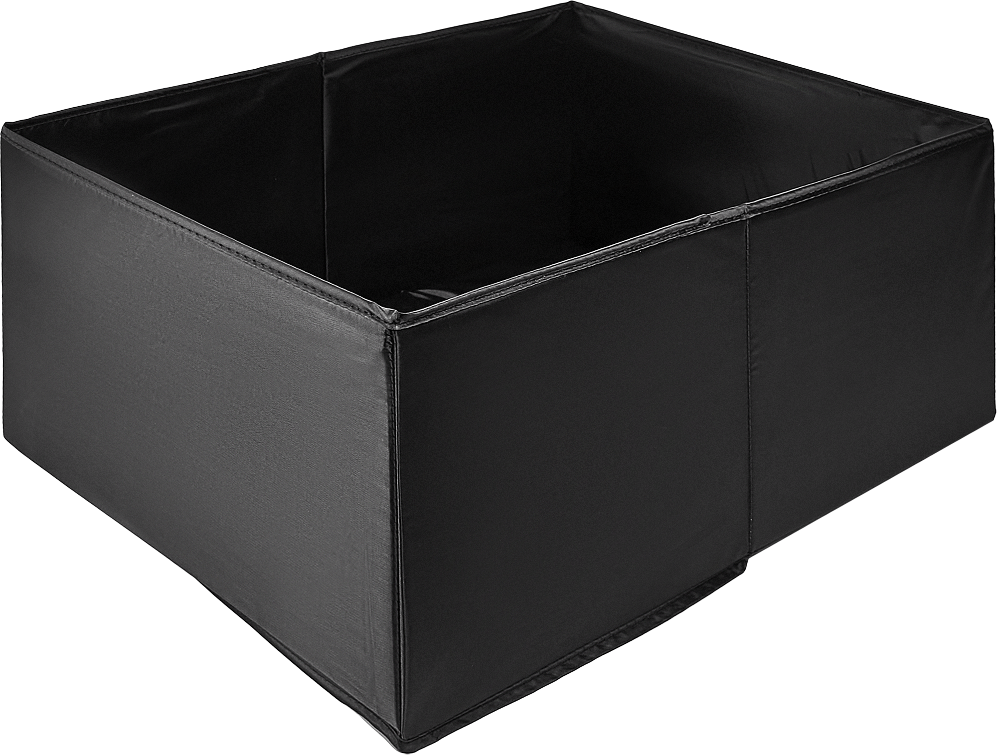 Короб для хранения без крышки 55x25x39 полиэстер цвет черный - 7