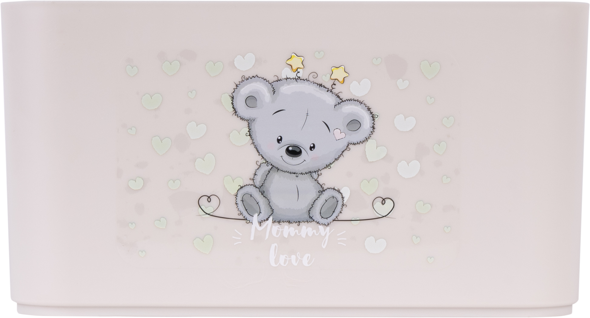 Корзина Berossi Mommy Love 15.79x12.12x22.74 см пластик платина - 3
