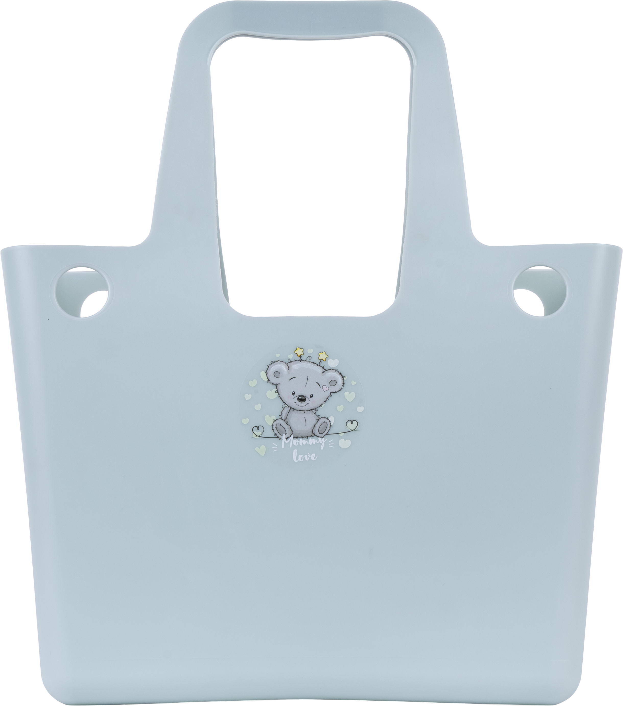 Корзина Berossi Mommy Love 11.06x34.36x28.0 см пластик серая мистерия - 4