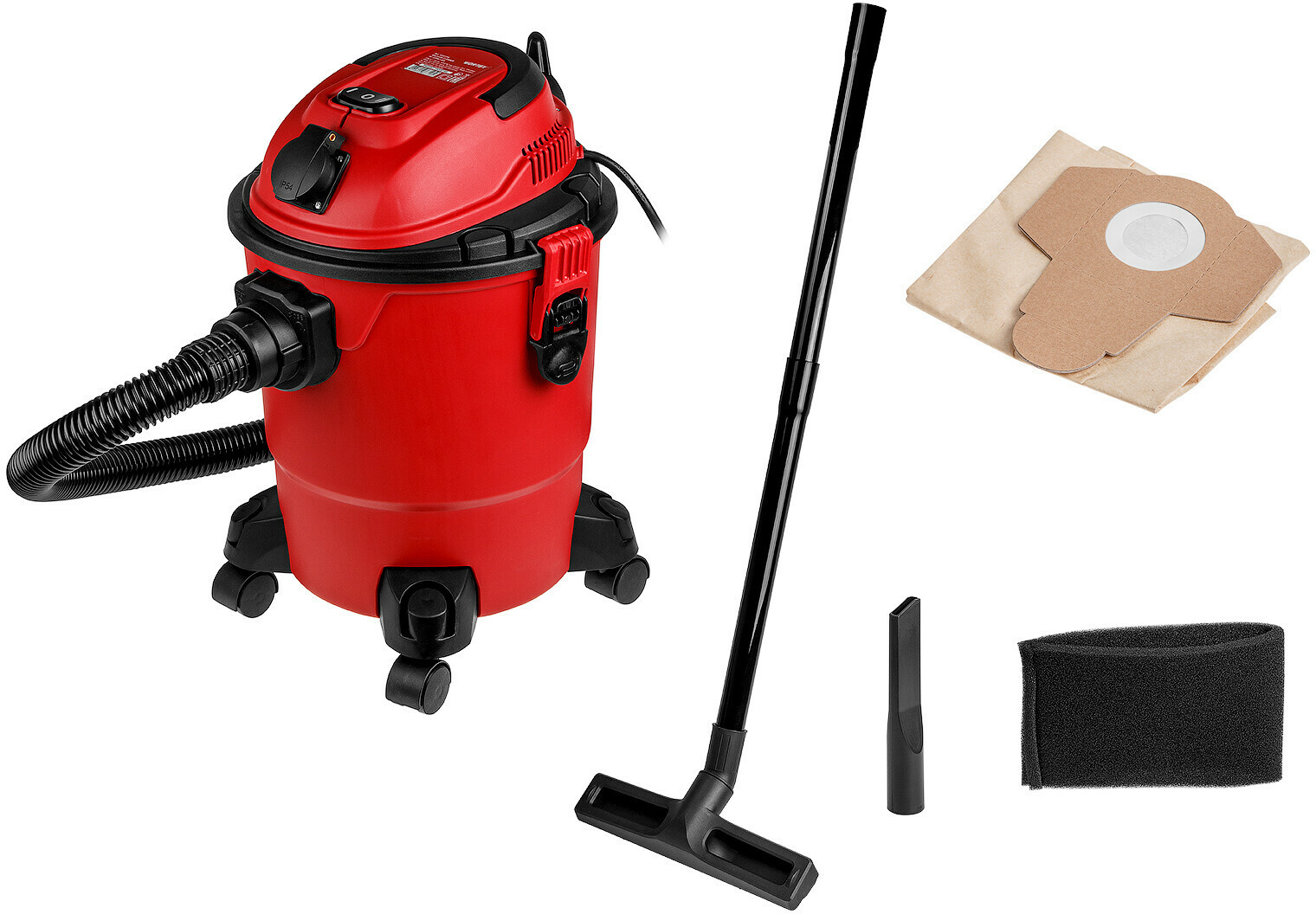 Изображение товара Пылесос строительный WORTEX VC 2014-1 WS 1200 Вт 20 л