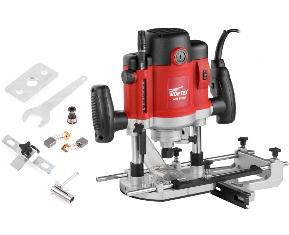 Изображение товара Фрезер сетевой универсальный WORTEX MM 5519 E, мощность 2000 Вт