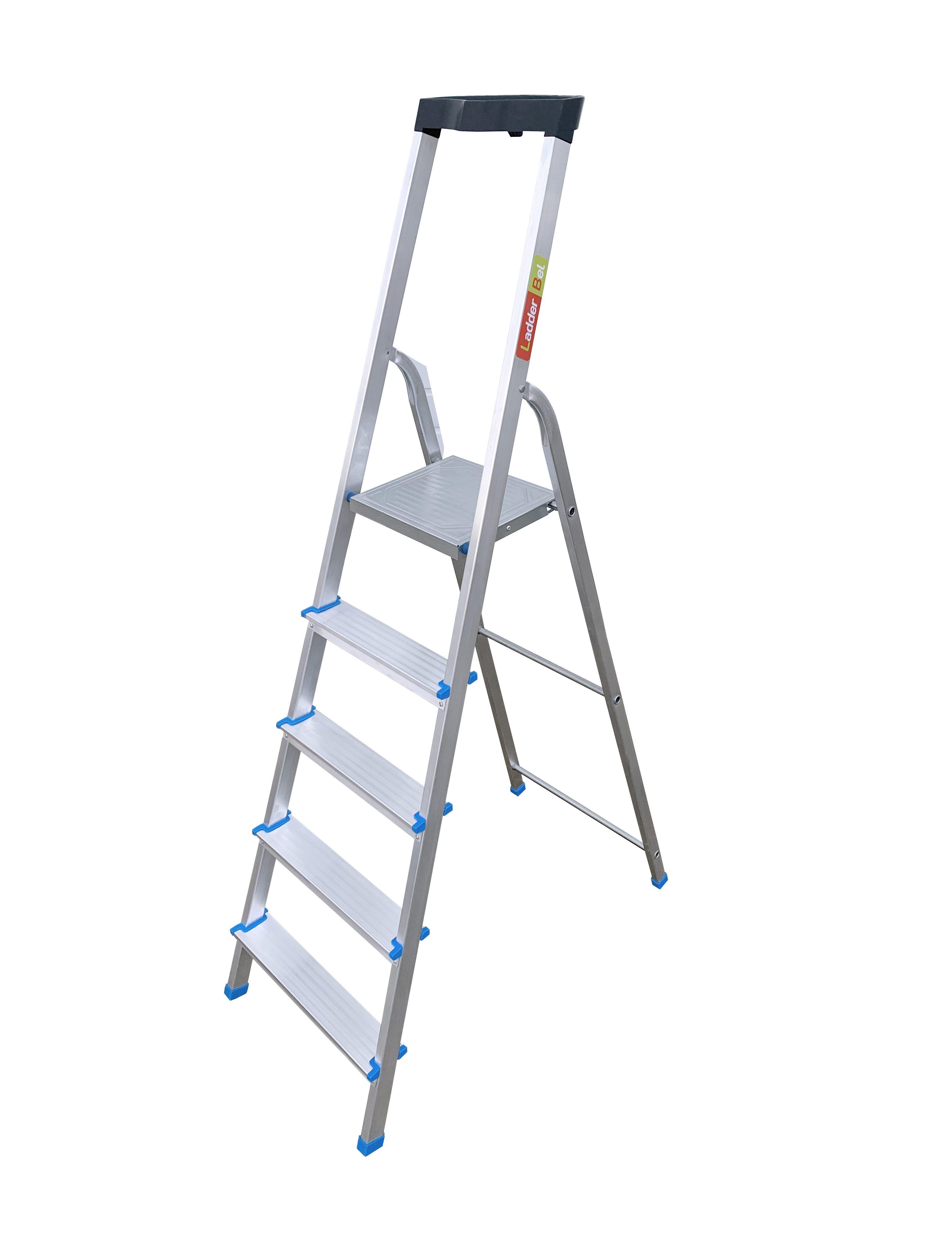 Изображение товара Стремянка LADDERBEL STR-AL-5T 5 ступеней с лотком для инструментов