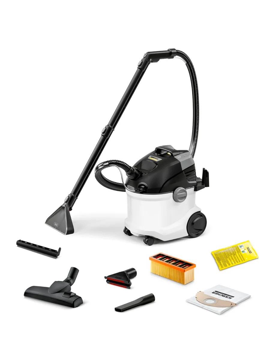 Изображение товара Пылесос с контейнером Karcher SE 5, 1000 Вт, 4 л Изображение товара Пылесос с контейнером Karcher SE 5, 1000 Вт, 4 л