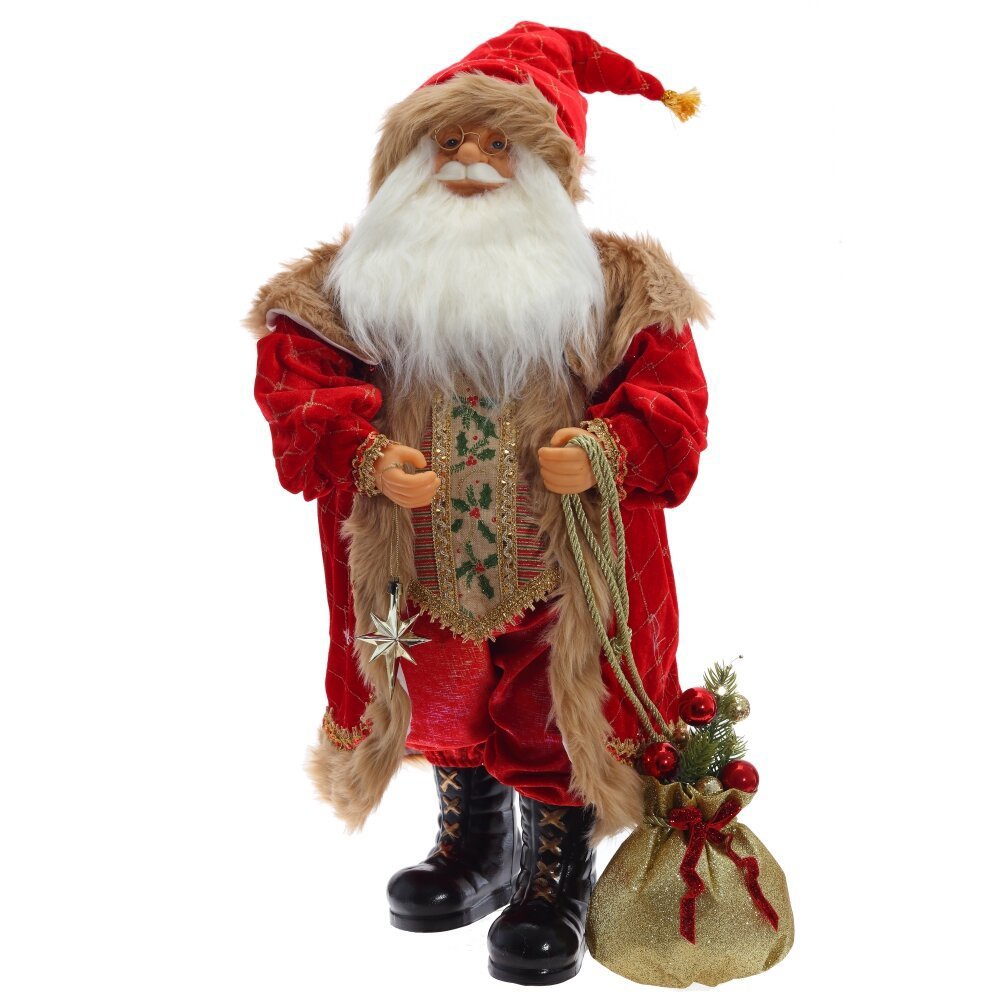 Изображение товара Новогодняя фигурка Дед Мороз 95 см из ПВХ яркий праздничный акцент