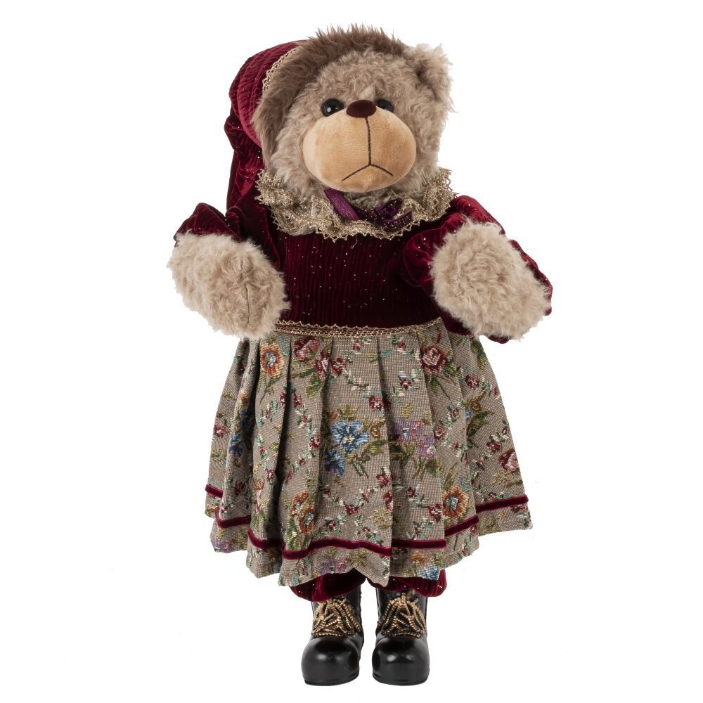 Изображение товара Игрушка набивная Медведь L49 см новогоднее украшение