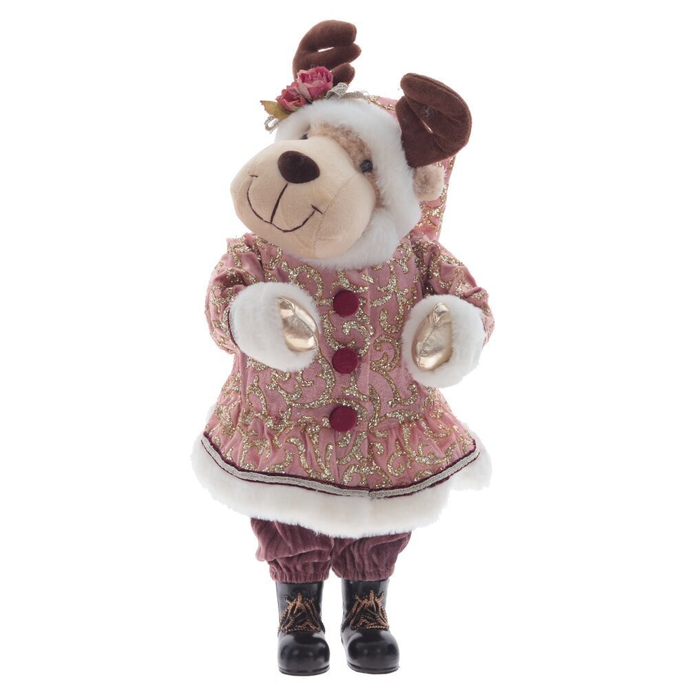 Изображение товара Игрушка набивная Олень 55 см новогоднее украшение из ПВХ