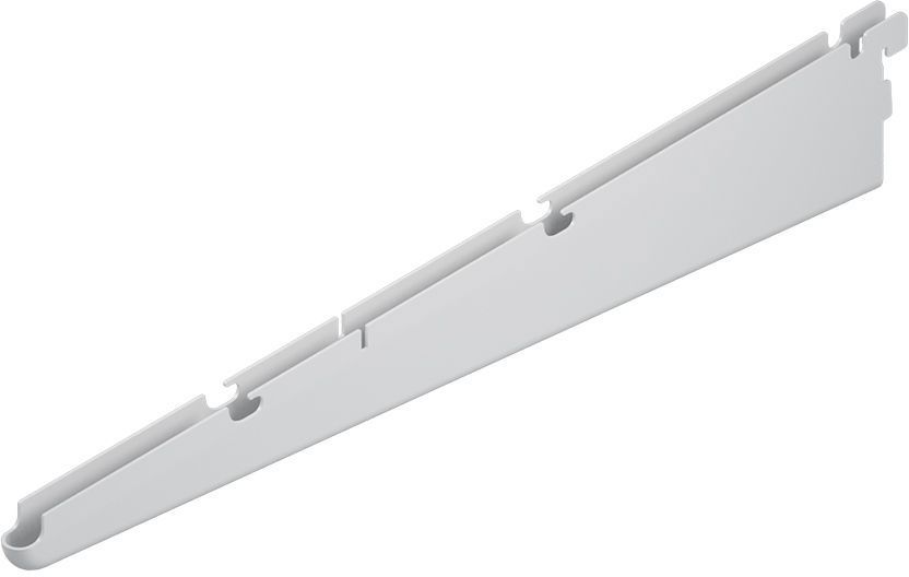 Изображение товара Кронштейн для полок Larvij 43.4 см нагрузка 80 кг белый сталь