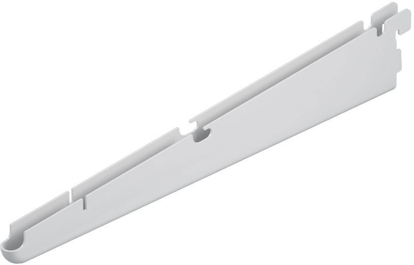 Изображение товара Кронштейн для полок Larvij 33.4 см белый стальной нагрузка до 80 кг