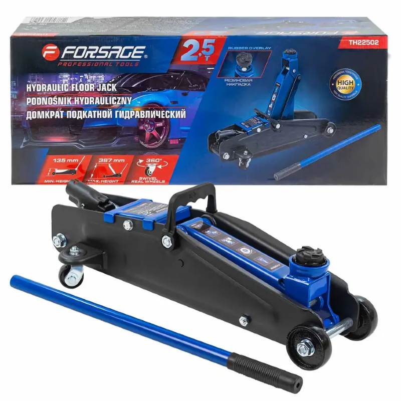 Изображение товара Домкрат Forsage F-TH22502 2,5 т Гидравлический подкатной