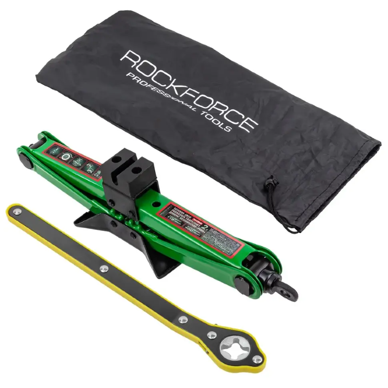 Изображение товара Домкрат ромбовый механический Rockforce RF-10152A 2 тонны, 115-400 мм Изображение товара Домкрат ромбовый механический Rockforce RF-10152A 2 тонны, 115-400 мм