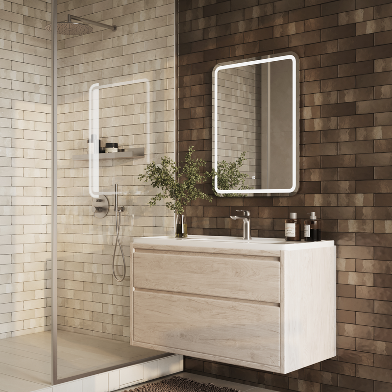 Изображение товара Зеркало для ванной Reflection RF5427BL с LED подсветкой 60x80 см