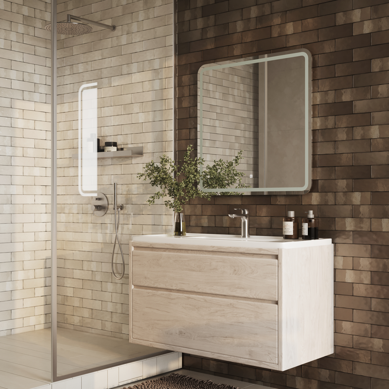 Изображение товара Зеркало для ванной с подсветкой Reflection RF5428BL 70x80см сенсорное