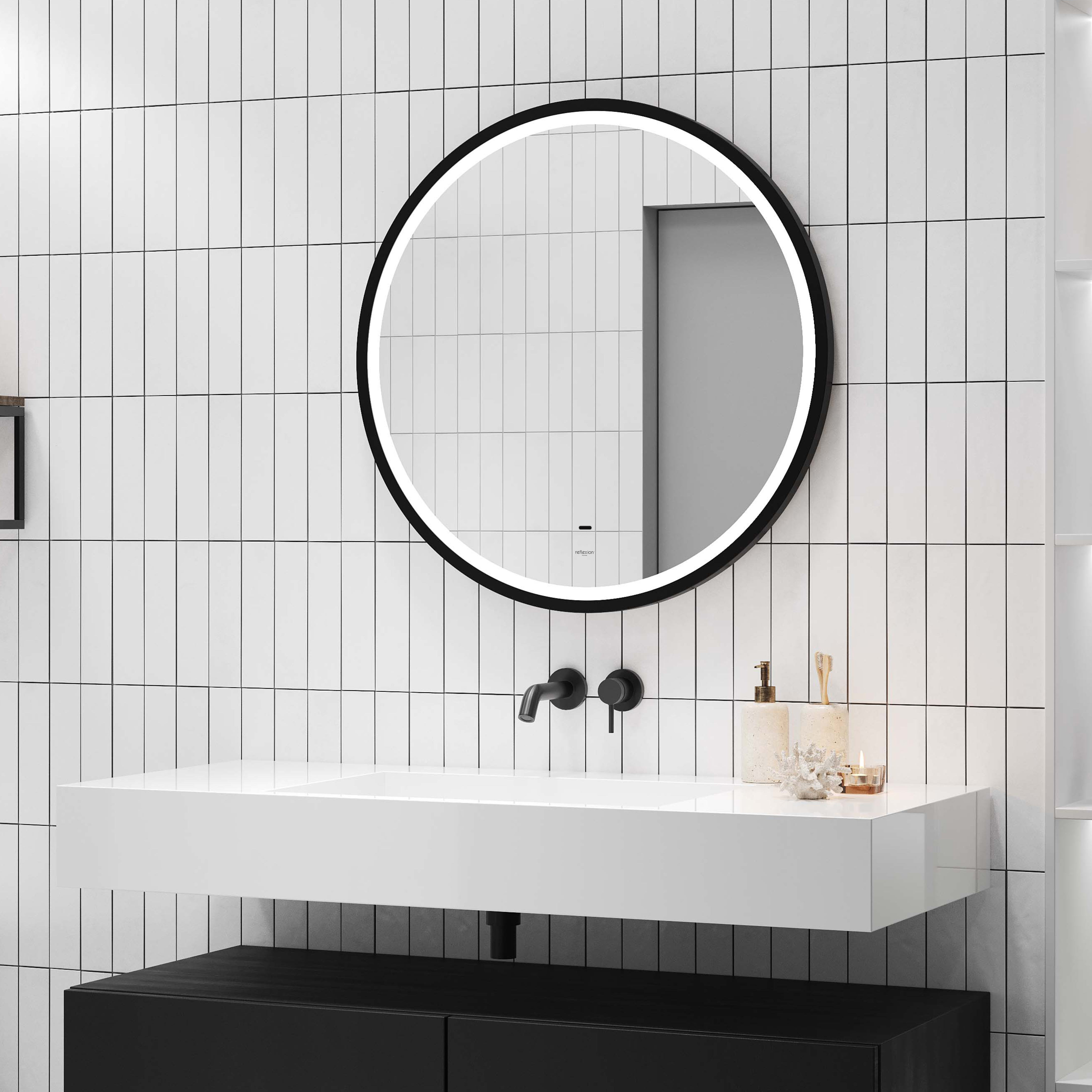 Изображение товара Зеркало для ванной Reflection RF5631MN с подсветкой 64.5x64.5 см