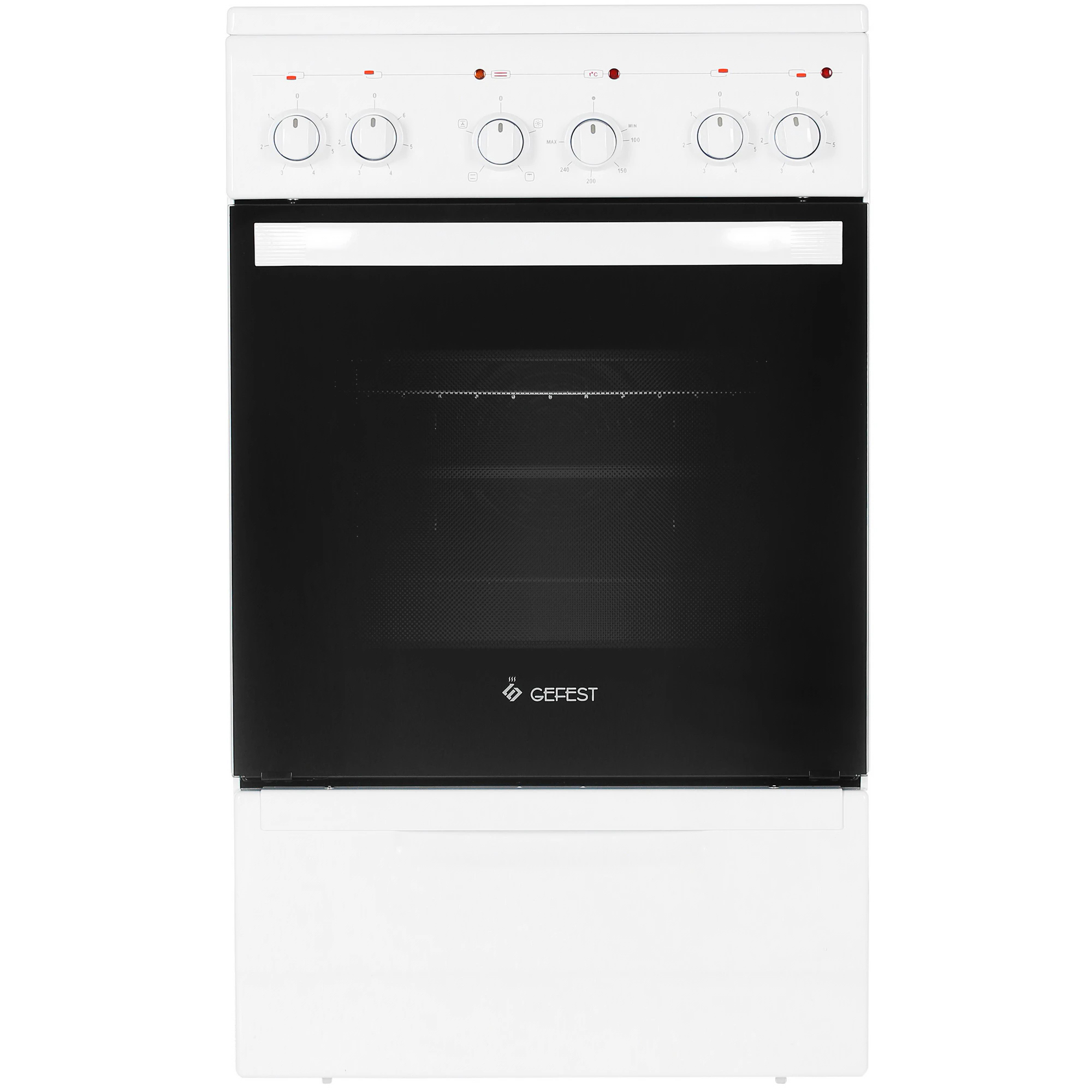 Изображение товара Электрическая плита с духовкой GEFEST 5160-02 0095 белая 50x85x58.5 см