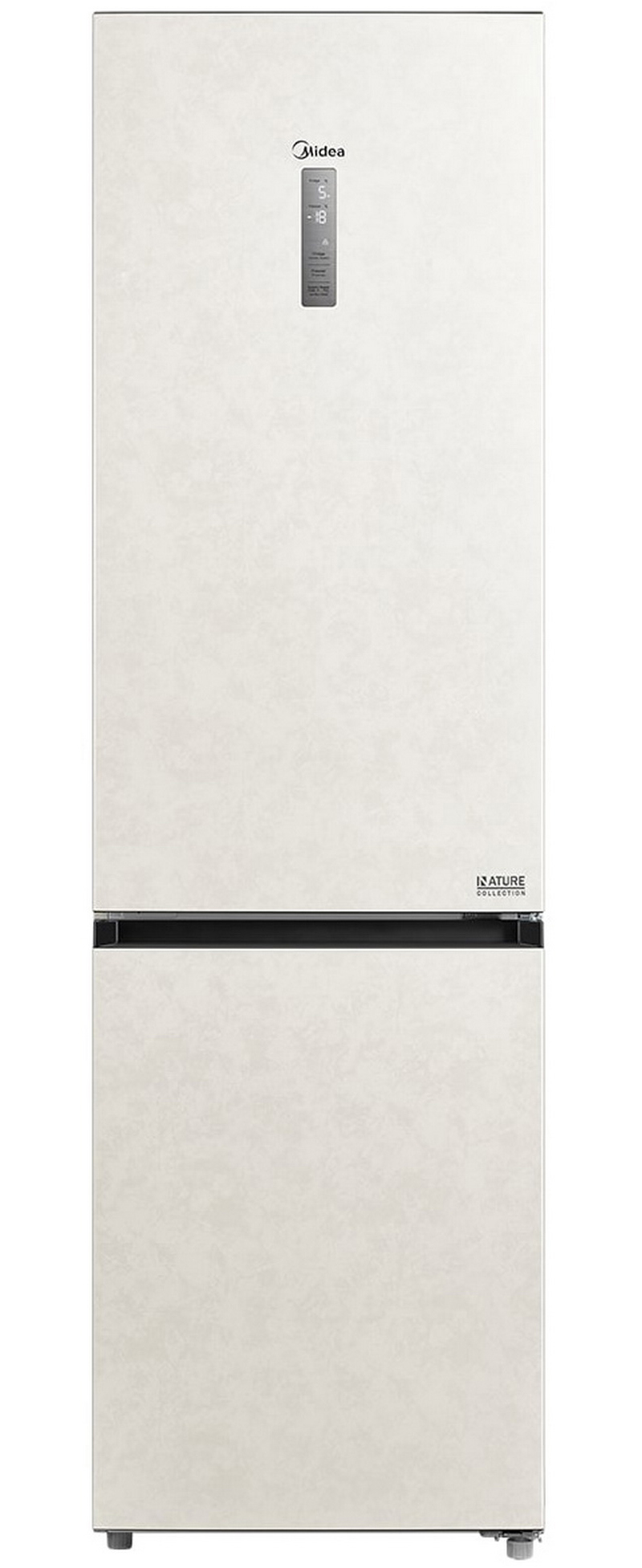 Изображение товара Отдельностоящий холодильник Midea MDRB522MGE33OD 59.5x201 см цвет бежевый