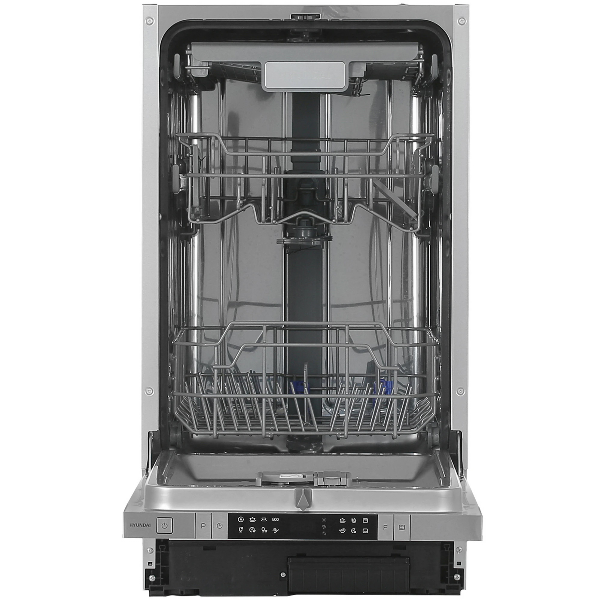 Изображение товара Встраиваемая посудомоечная машина Hyundai HBD 480 8 программ 10 комплектов серебристый