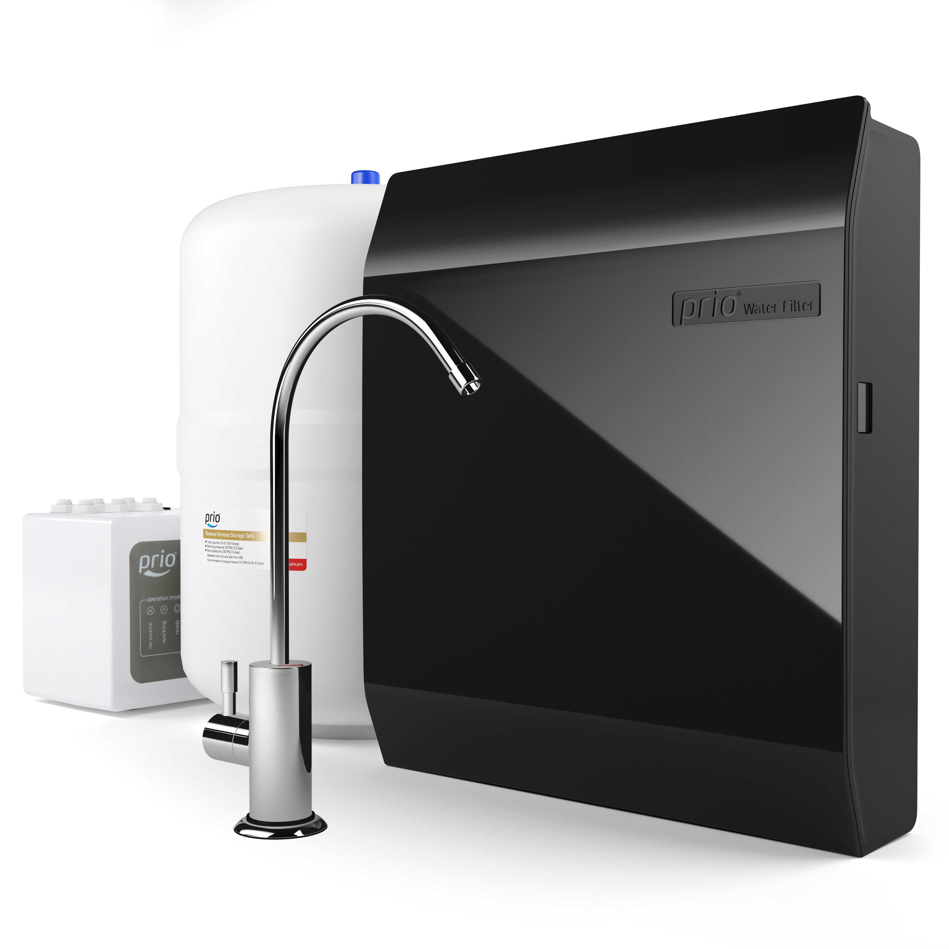 Изображение товара Система обратного осмоса Prio Expert Osmos MO610 5 ступеней с минерализатором 18.9 л