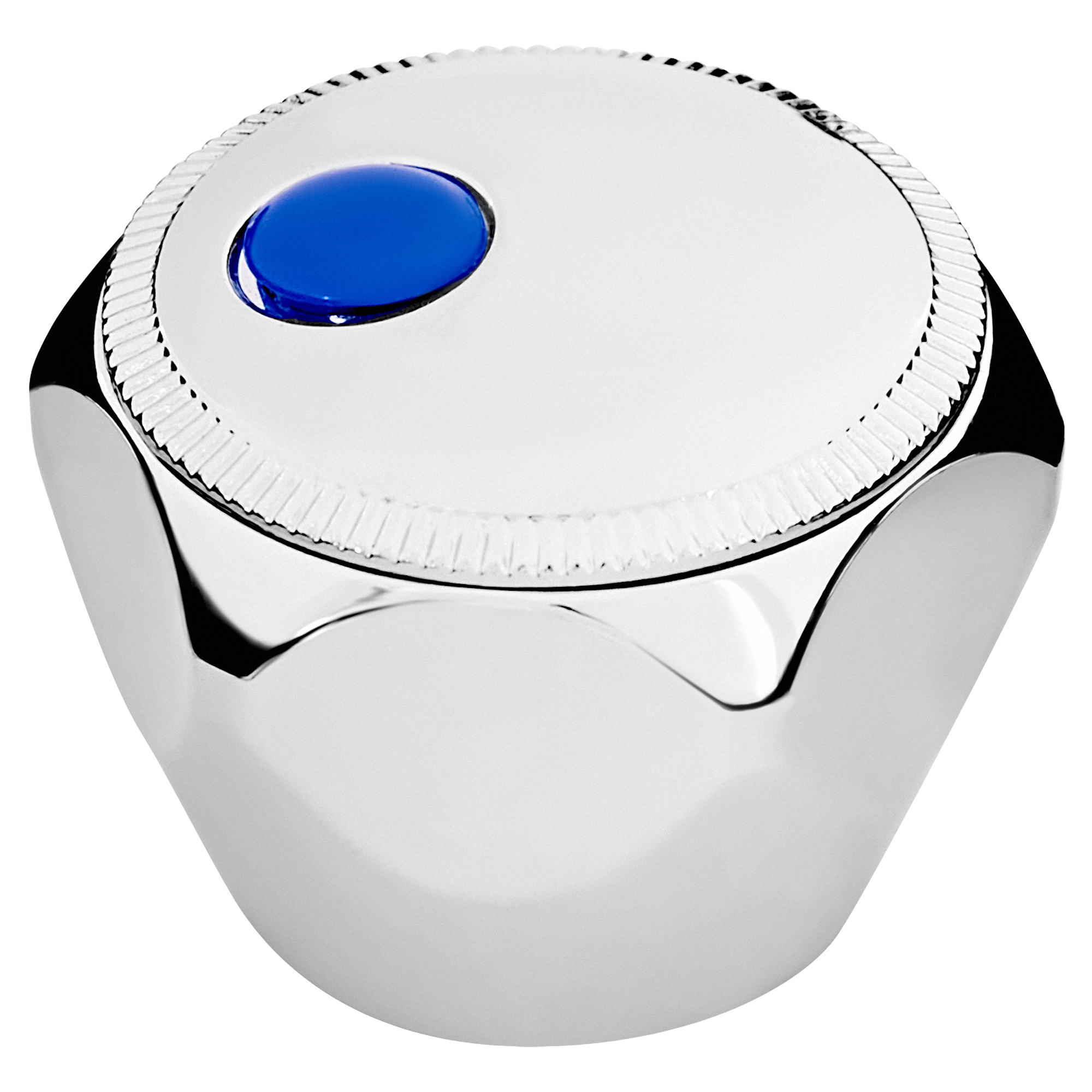 Изображение товара Ручка крана Эрика пластиковая 2 шт с хромированным покрытием