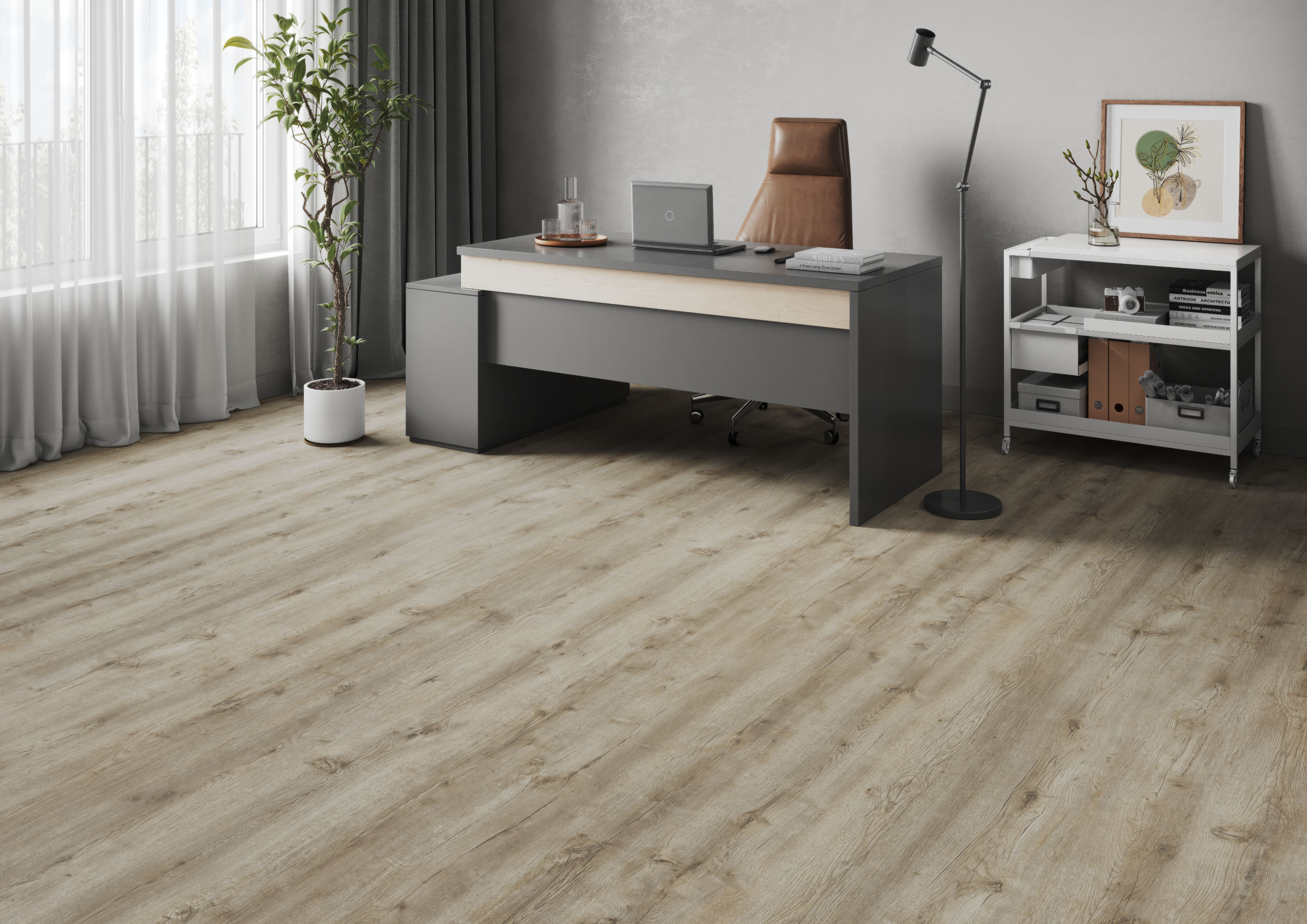 Изображение товара Линолеум полукоммерческий KREAFORTA Твистези 32 класс 3 м