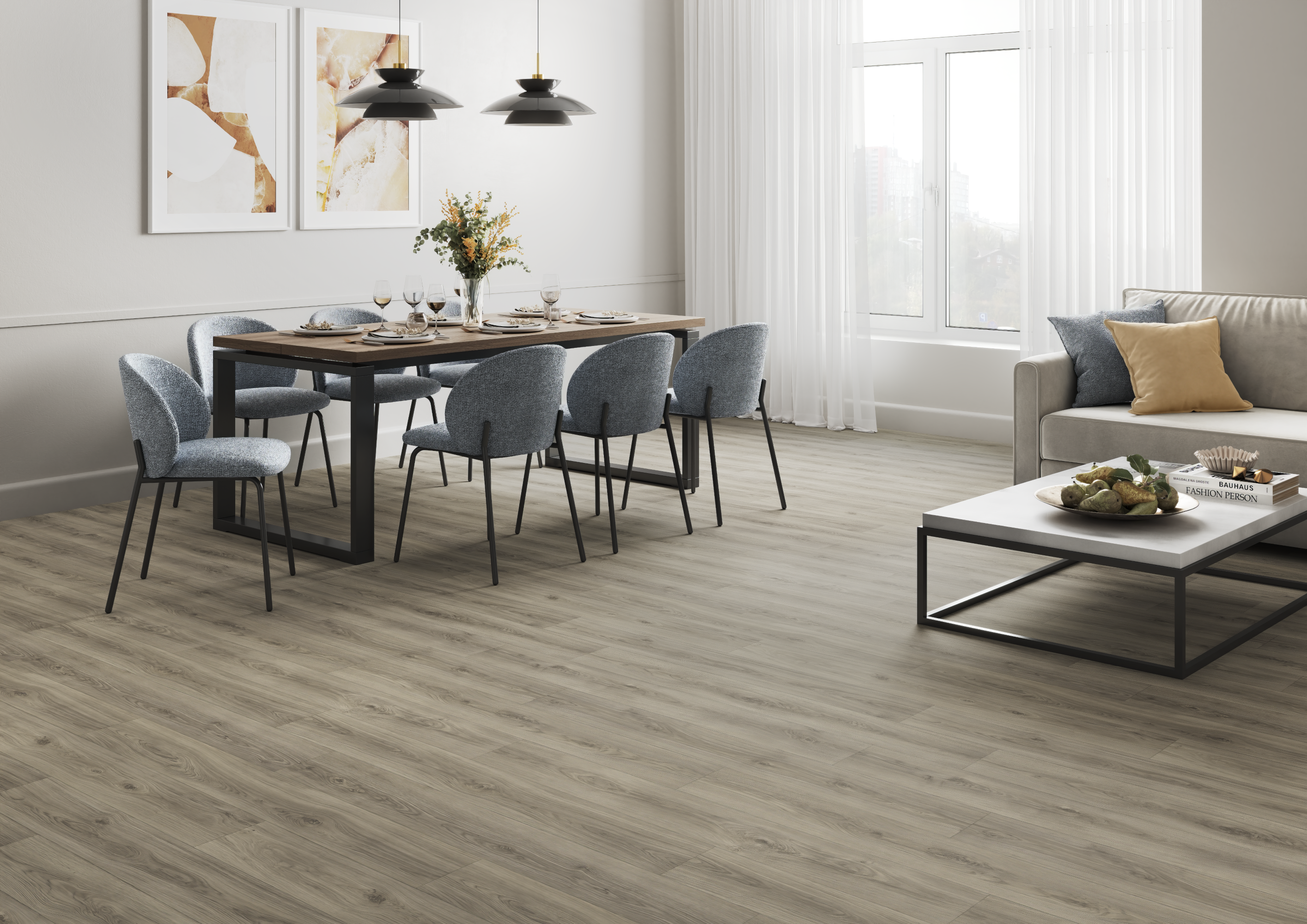 Изображение товара Линолеум бытовой KREAFORTA «Диво» 23 класс 3.5 м