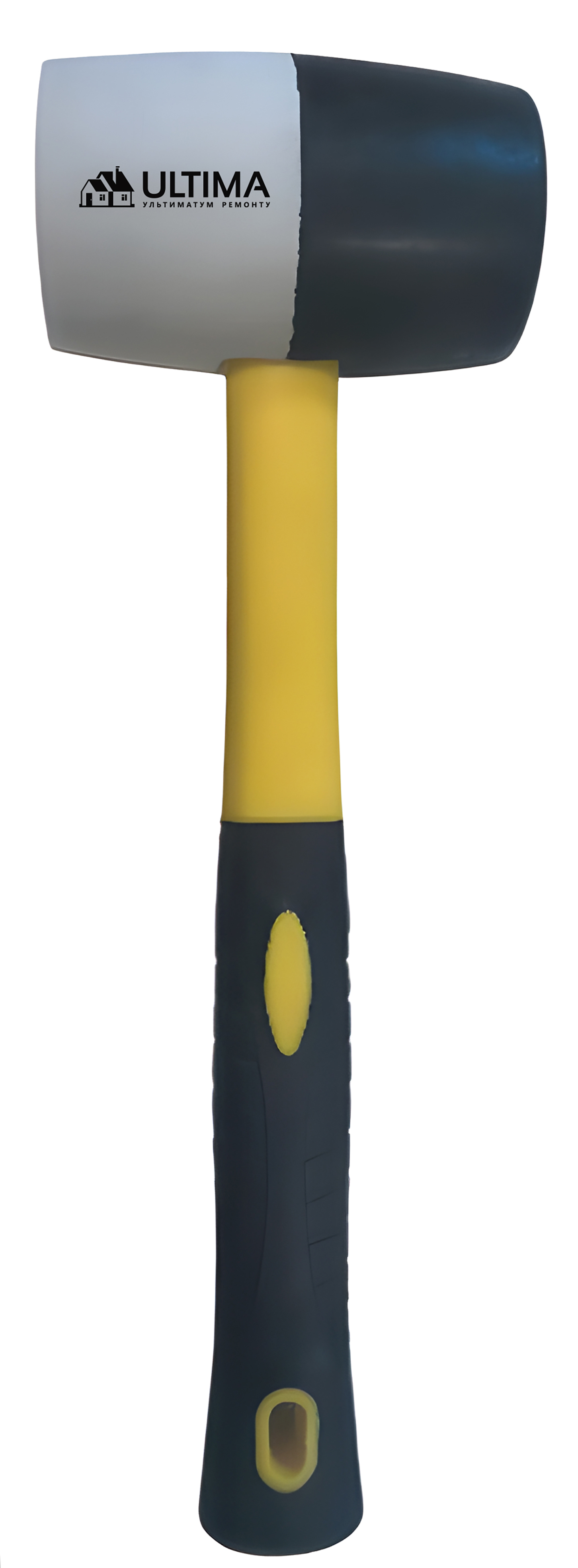 Изображение товара Киянка резиновая черно-белая Ultima 121024 для работы