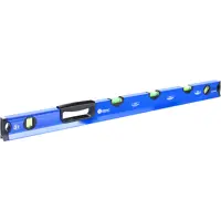 Изображение товара Уровень пузырьковый Кобальт 243-349 длина 800 мм 5 глазков